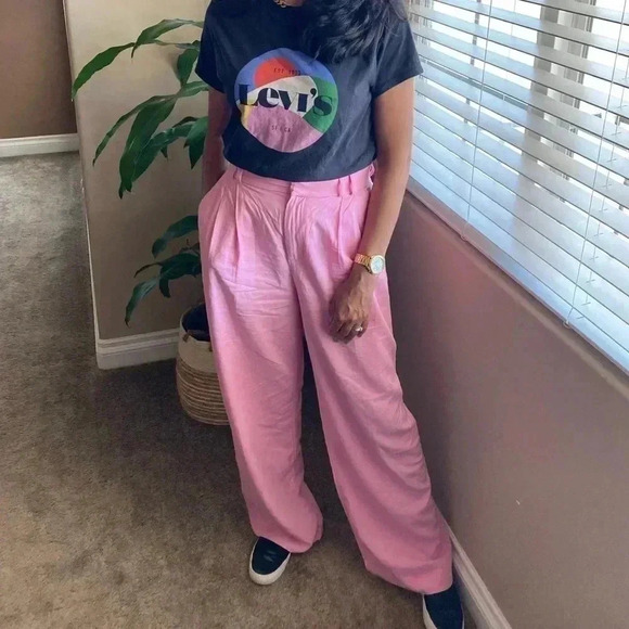 Wide Legs Tailored Pants - Picture 6 of 6